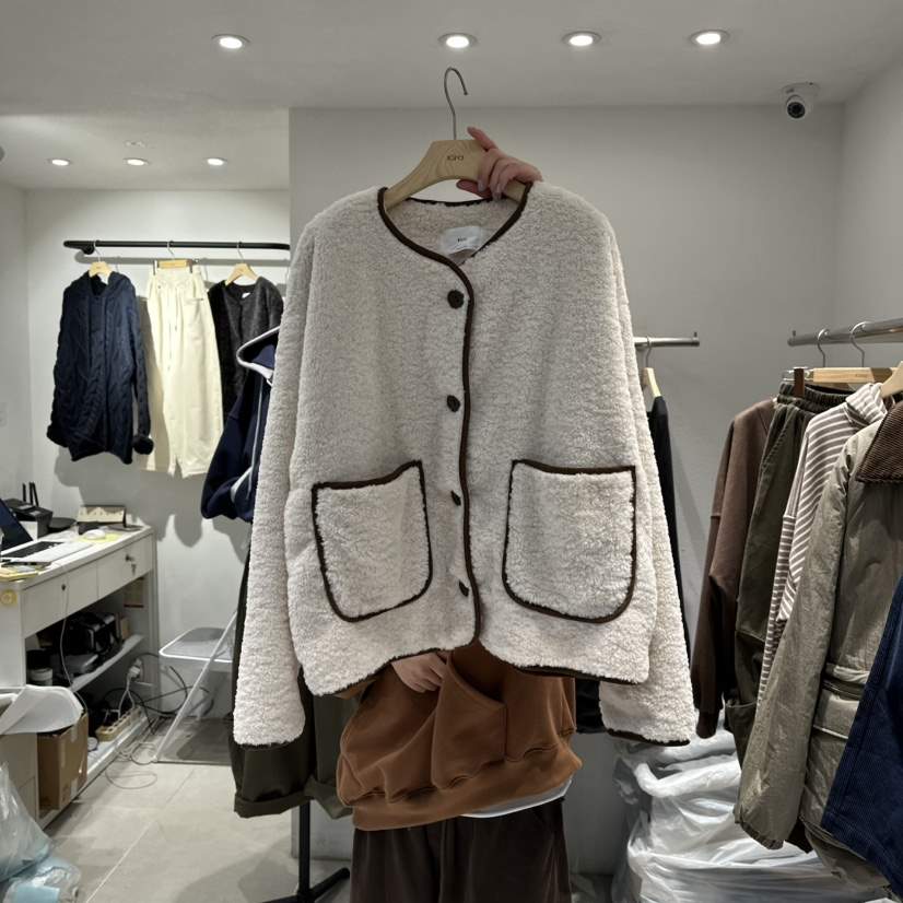 IN KIRA東大門㊣代購女士新款人氣25秋冬職業時尚推薦夾克IN KIRA夾克