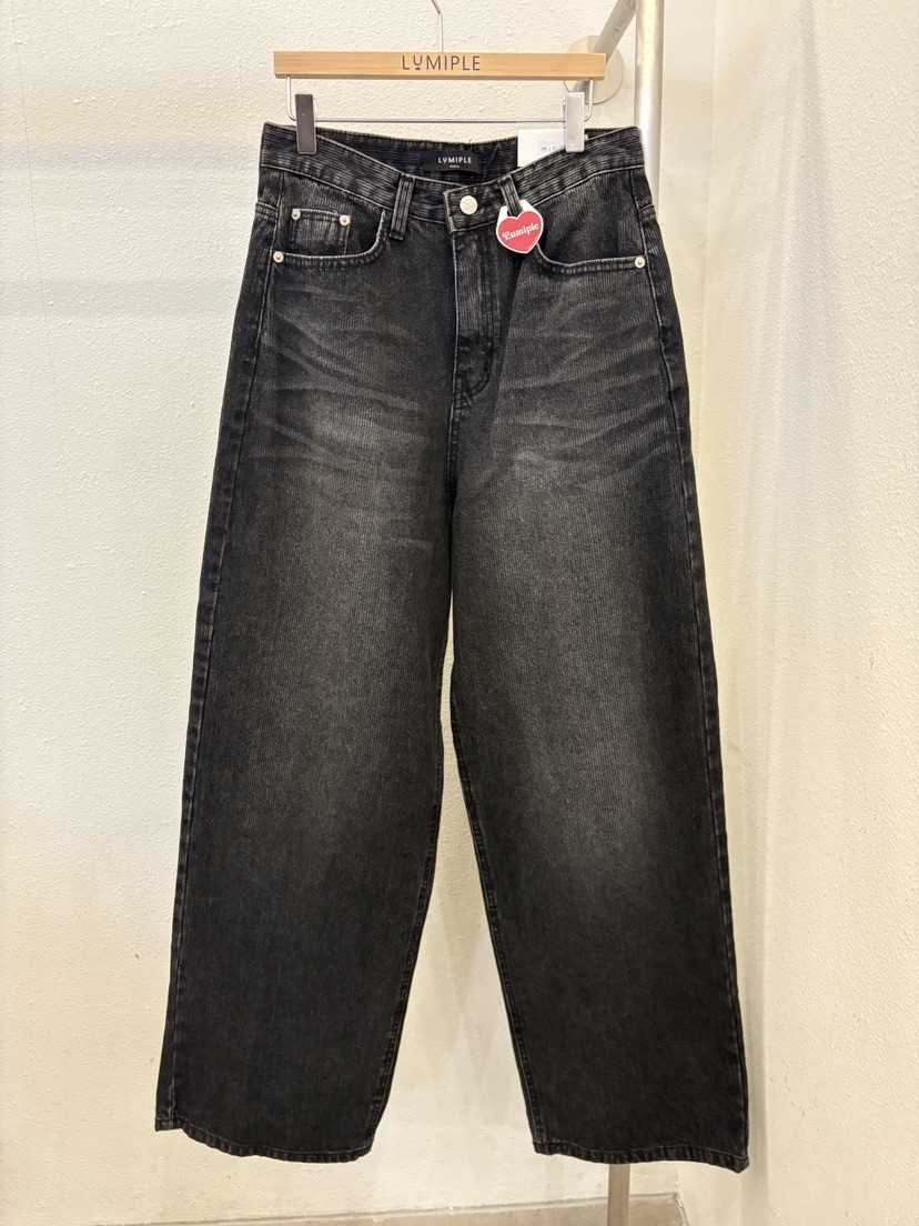 LUMIPLE韓國直郵㊣女士新款熱賣推薦真品職業25秋冬時尚牛仔褲LUMIPLE牛仔褲