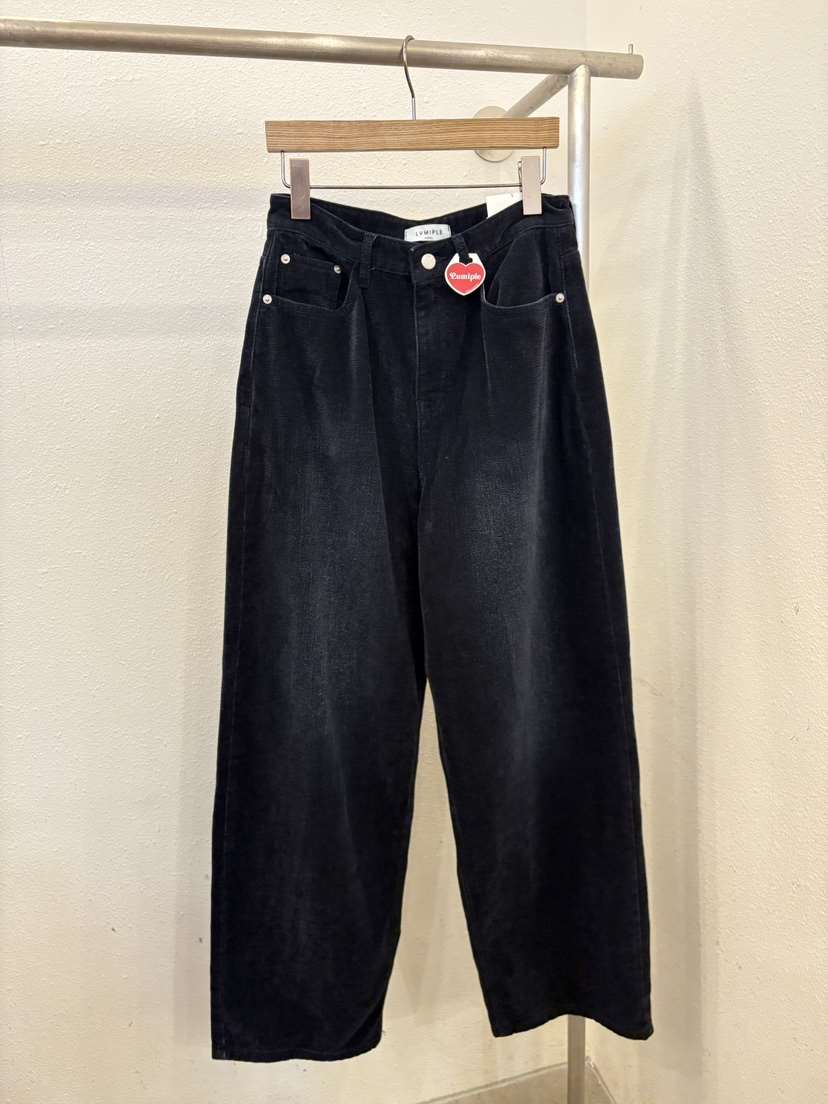 LUMIPLE韓國直郵㊣女裝新款25秋冬時尚休閑真品職業熱賣牛仔褲LUMIPLE牛仔褲