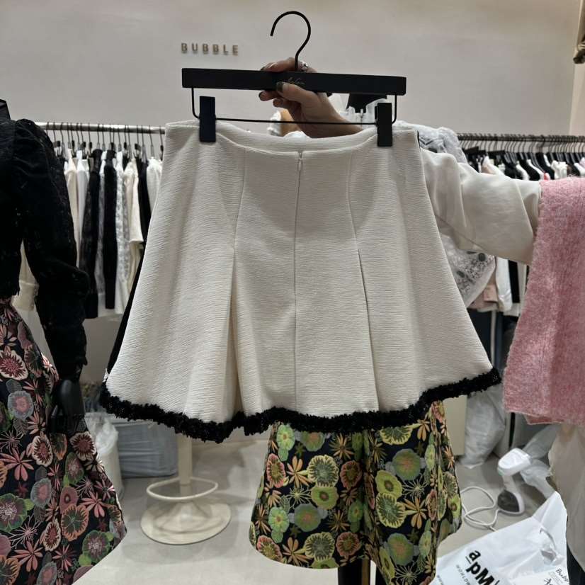 LOTTIMO東大門㊣實拍女裝新品時尚休閑人氣真品25秋冬短裙腰帶LOTTIMO短裙