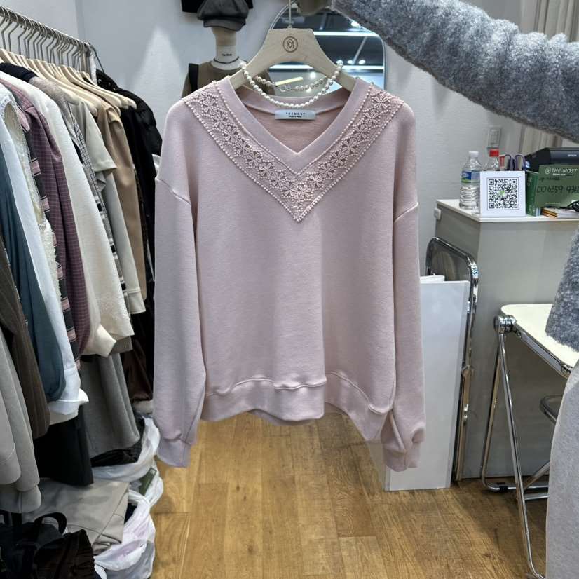 THE MOST-Q韓國代購㊣女裝新款真品人氣推薦職業25秋冬衛衣THE MOST衛衣