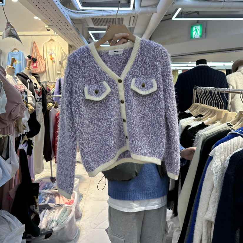 AKRA BY ART東大門㊣直郵女士新品推薦真品時尚人氣毛衣開衫AKRA BY ART毛衣