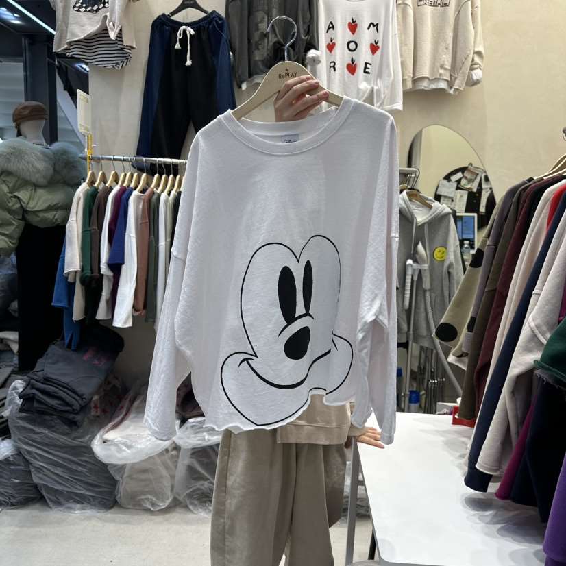 REPLAY東大門㊣實拍女士新品真品人氣熱賣休閑推薦時尚長袖T恤REPLAY長袖T恤