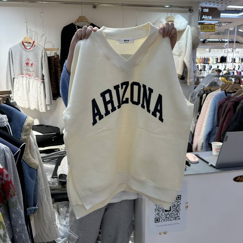 AKRA BY ART東大門㊣直郵女裝新款熱賣人氣休閑職業衛衣V領AKRA BY ART衛衣