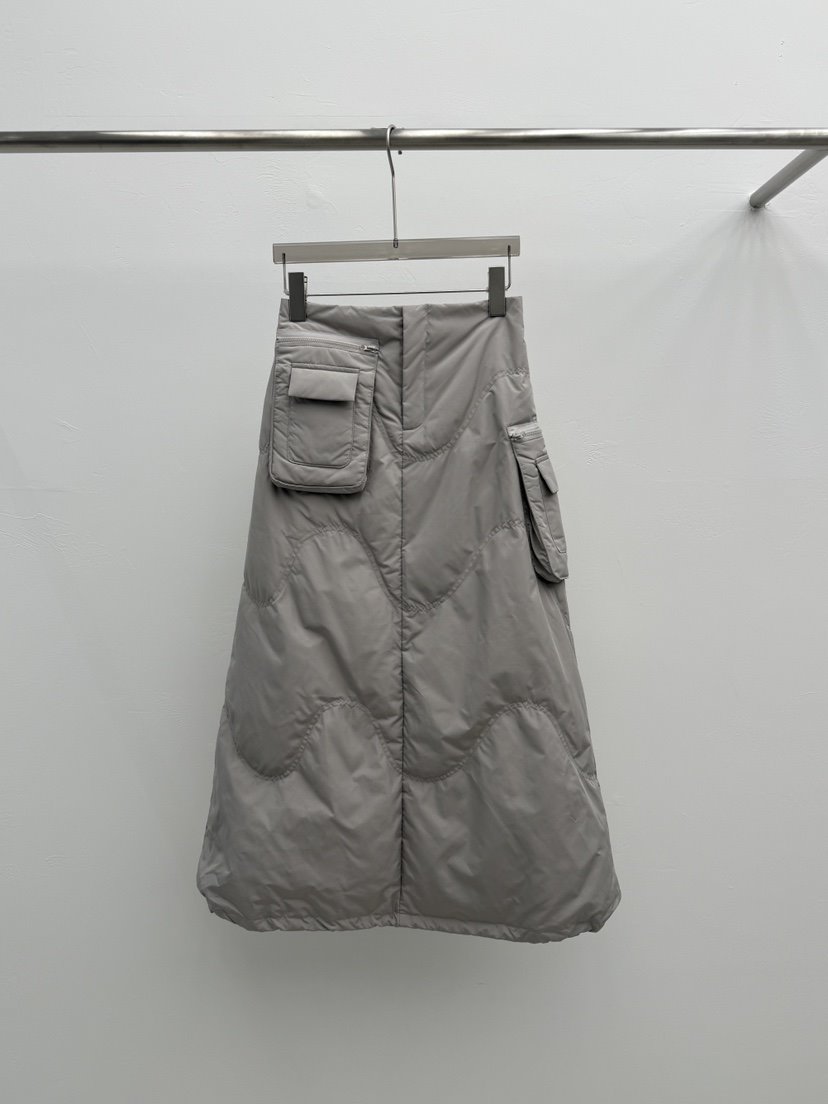 SEARE韓國直郵㊣女裝新款人氣熱賣真品25秋冬時尚推薦長裙絎縫SEARE長裙