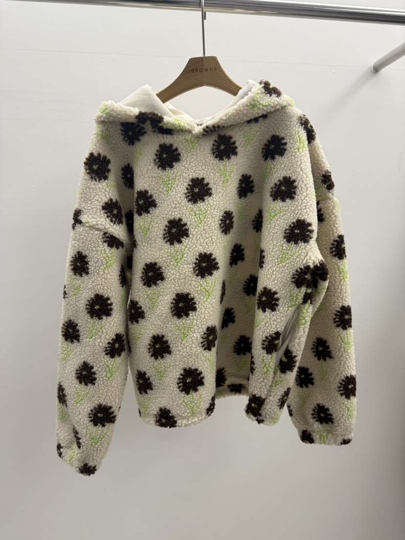 BROWNS-P韓國直郵㊣女裝新款休閑人氣職業熱賣推薦衛衣花朵BROWNS-P衛衣