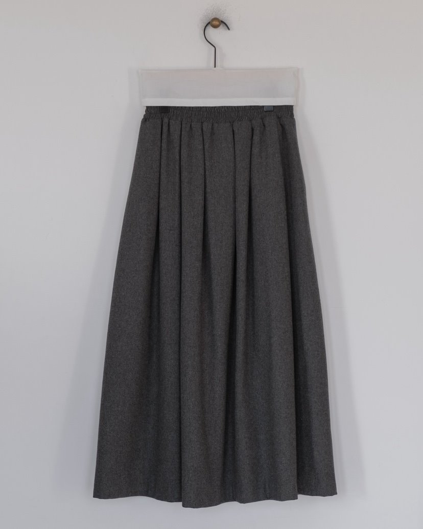 HONG-P東大門㊣直郵女士新品真品25秋冬職業人氣休閑長裙羊毛HONG-P長裙