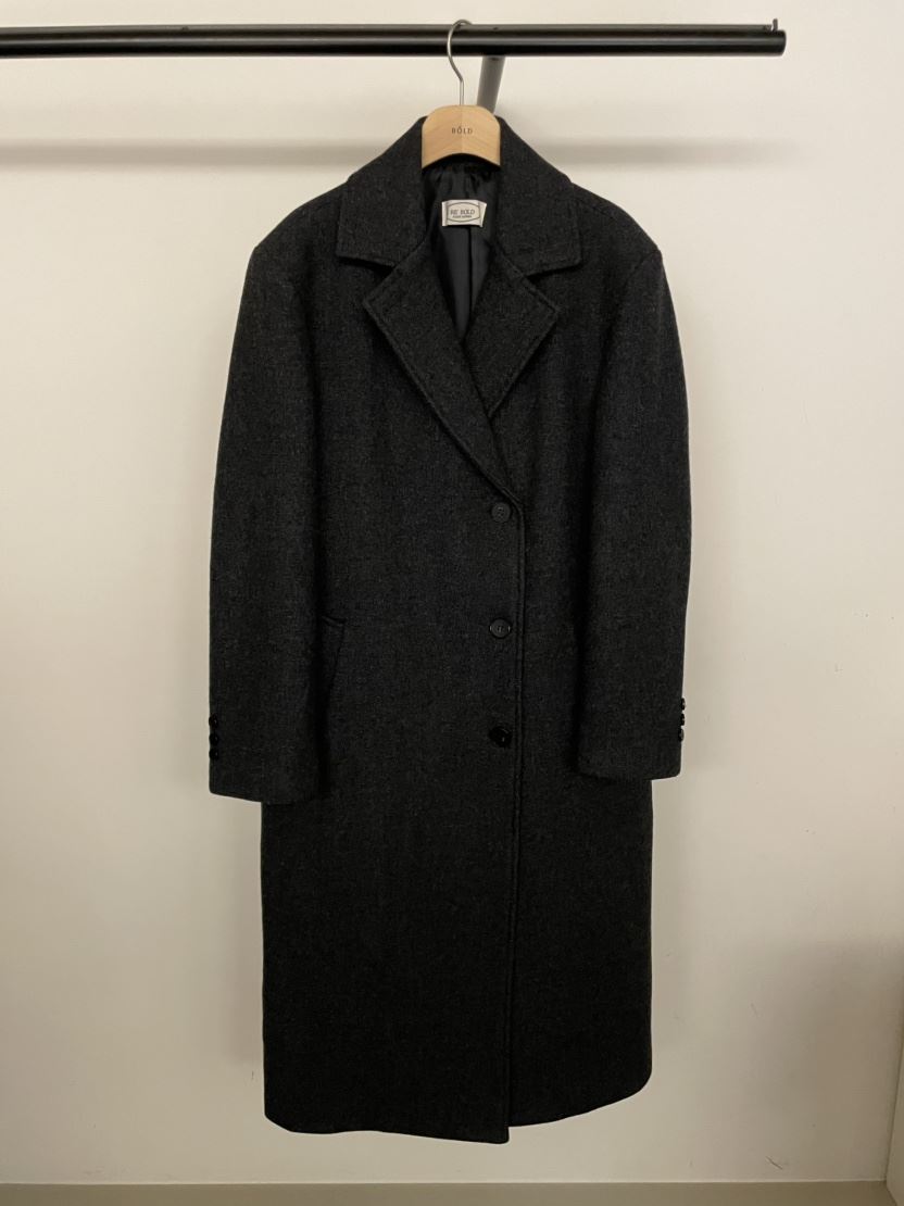 BOLD-A東大門㊣代購女士新品人氣真品25秋冬熱賣中長款大衣RE BOLD中長款大衣