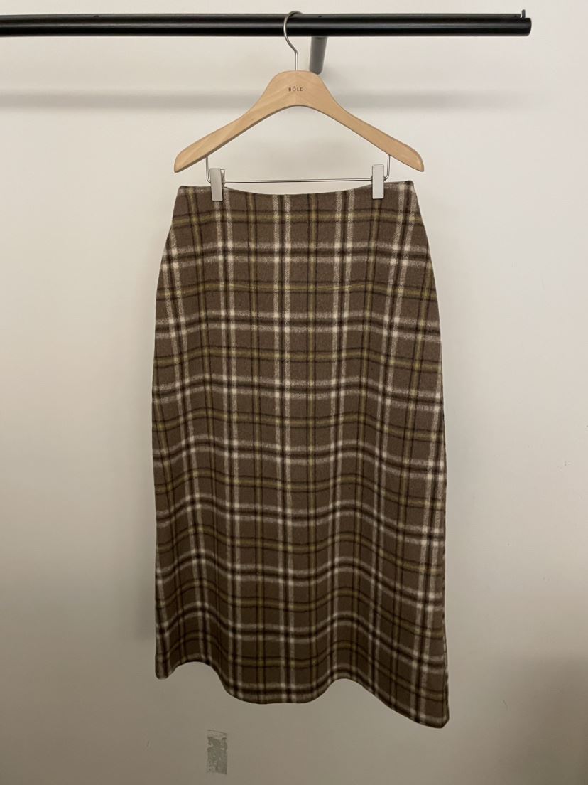 BOLD-A韓國直郵㊣女裝新款時尚25秋冬真品休閑半身裙中短裙RE BOLD半身裙/中短裙