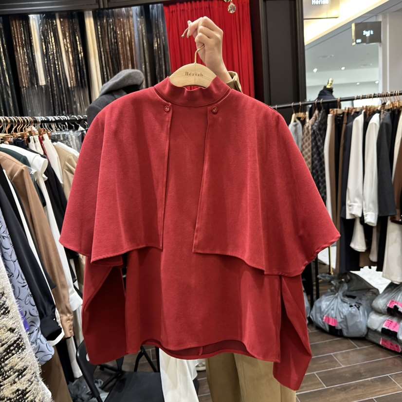 HERISH-HAUTE東大門㊣直郵女裝新款推薦人氣時尚襯衫蕾絲衫HERISH-HAUTE襯衫/蕾絲衫