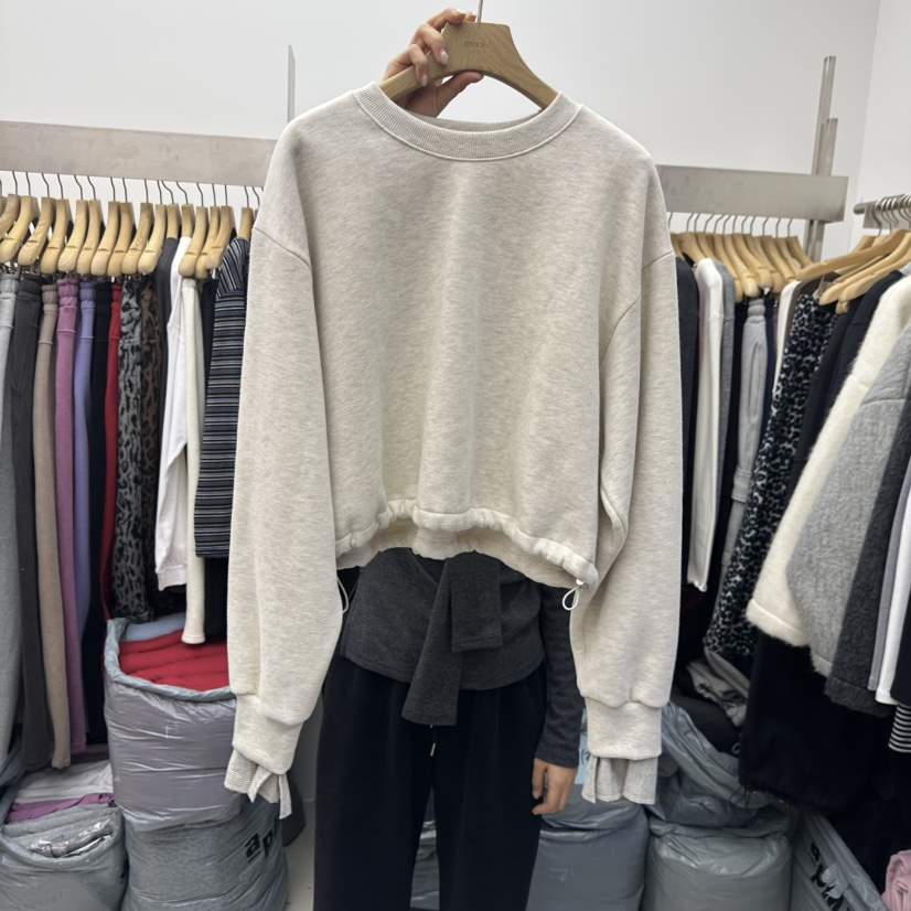 SPECIAL東大門㊣代購女士新款人氣25秋冬熱賣時尚休閑衛衣加絨SPECIAL衛衣