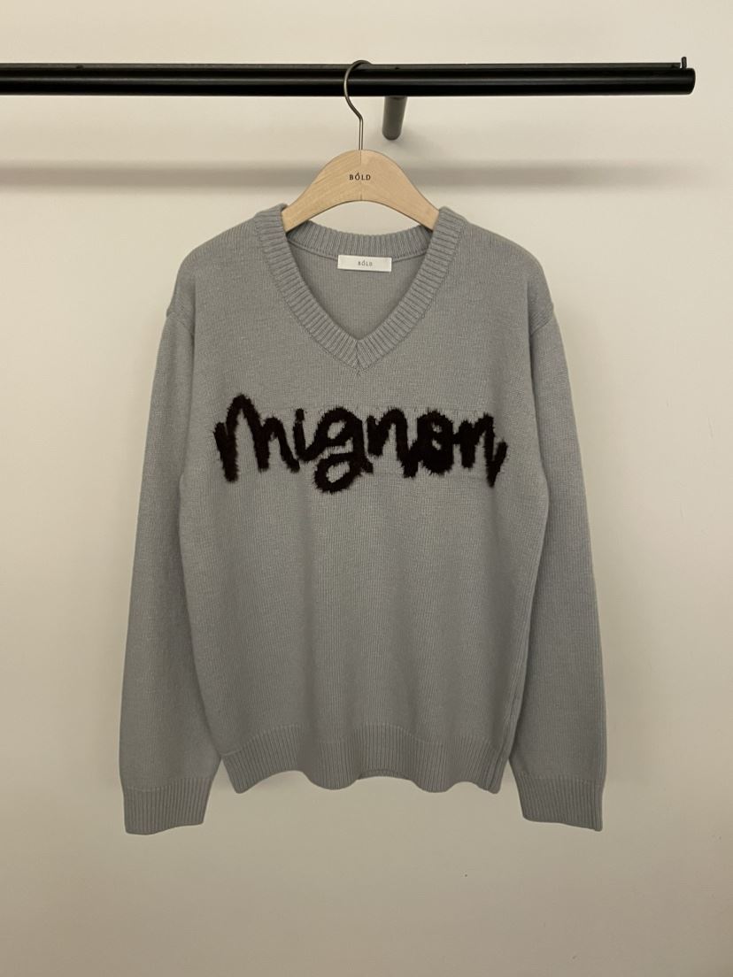 BOLD-A東大門㊣代購女裝新款熱賣25秋冬職業推薦休閑針織衫RE BOLD針織衫