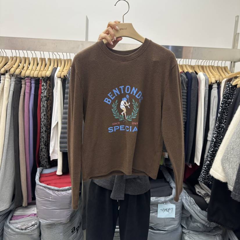 SPECIAL東大門㊣代購女裝新品推薦25秋冬時尚職業人氣長袖T恤SPECIAL長袖T恤