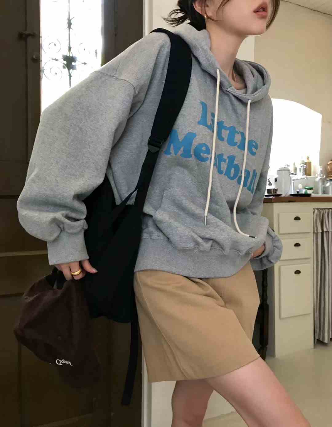 CALLMYNAME韓國直郵㊣女士新款25秋冬熱賣時尚推薦職業衛衣Call my name衛衣