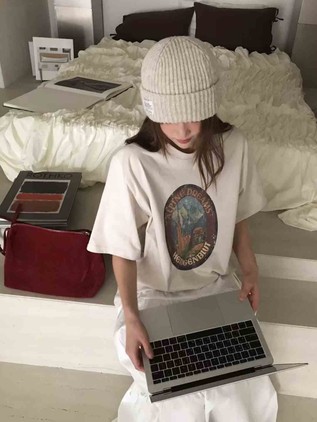 CALLMYNAME韓國直郵㊣女士新款休閑真品熱賣25秋冬T恤不含內搭Call my nameT恤