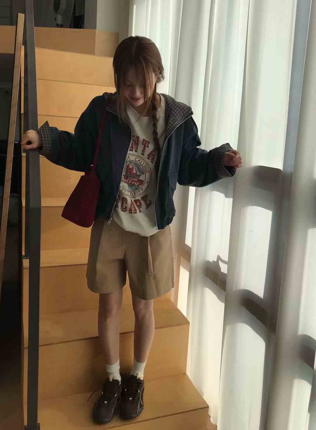 CALLMYNAME東大門㊣直郵女裝新品熱賣人氣夾克兩面可穿雙面Call my name夾克