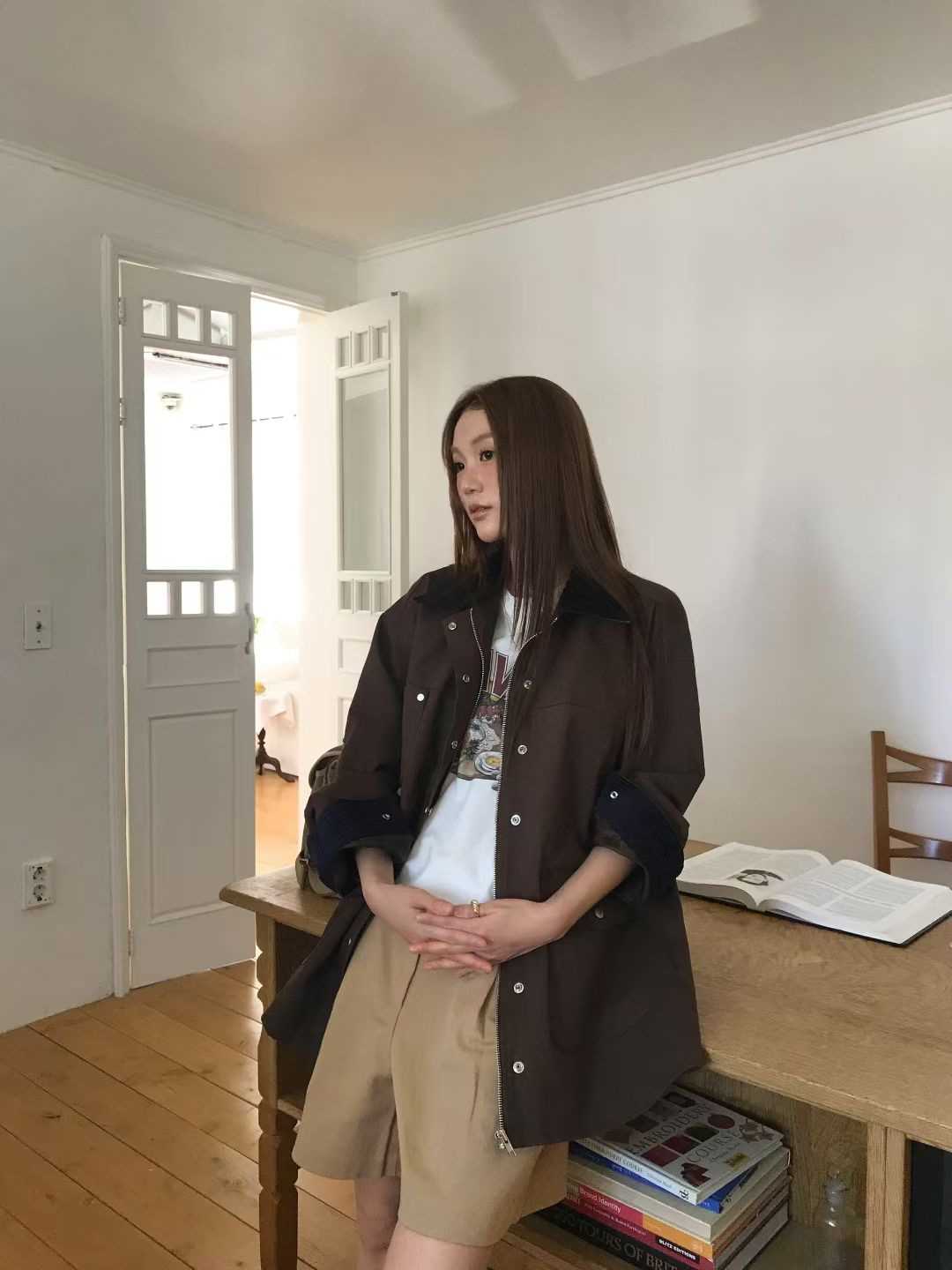 CALLMYNAME東大門㊣代購女裝新款熱賣推薦時尚人氣休閑夾克Call my name夾克