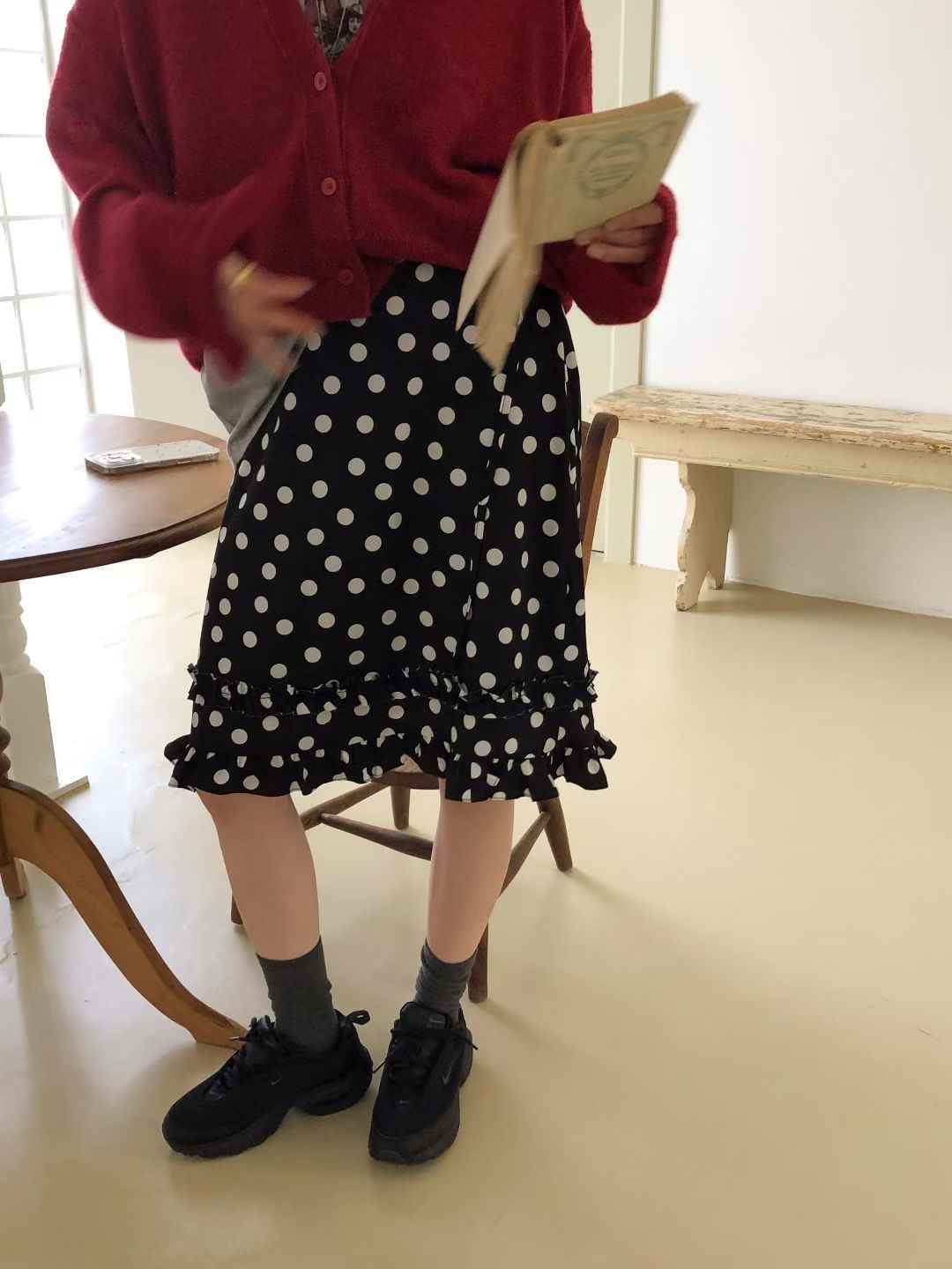 CALLMYNAME韓國代購㊣女裝新品休閑推薦時尚真品半身裙中短裙Call my name半身裙/中短裙