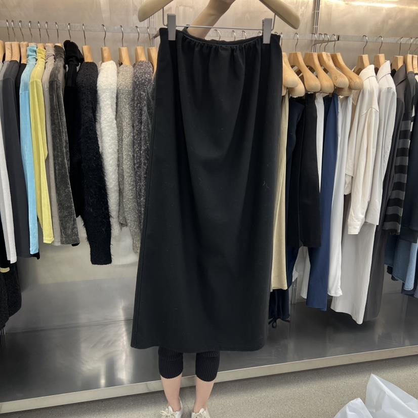 ESSENCE韓國代購㊣女裝新品推薦真品25秋冬熱賣時尚休閑長裙ESSENCE長裙