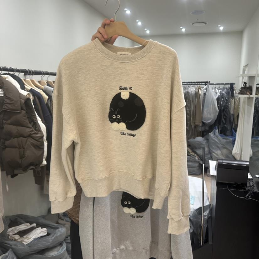 NOTTINGHAM韓國直郵㊣女士新款時尚真品25秋冬熱賣衛衣加絨NOTTINGHAM衛衣