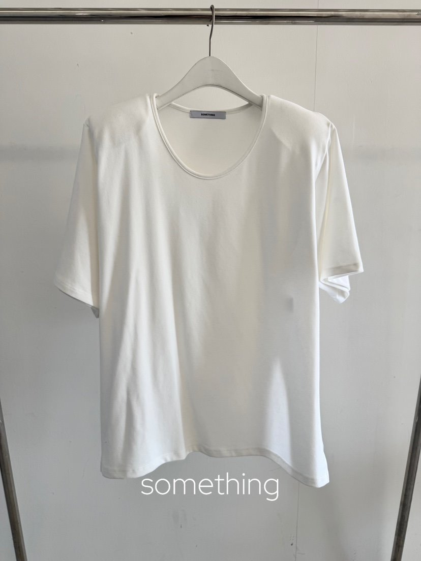 SOMETHING-L/FANCY東大門㊣代購女裝新品熱賣人氣時尚T恤SOMETHING-L/FANCYT恤