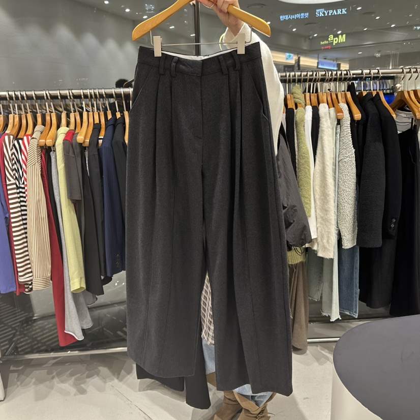 TREND SELLER/G韓國直郵㊣女裝新款時尚25秋冬休閑休閑褲G/TREND SELLER休閑褲