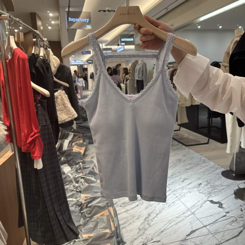 REPERTORY東大門㊣實拍女裝新品真品職業25秋冬時尚吊帶背心REPERTORY吊帶/背心