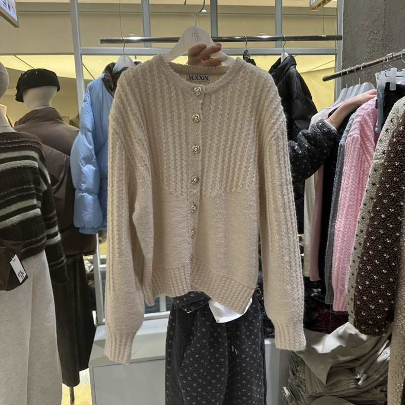 MIXXIN東大門㊣代購女裝新款真品休閑熱賣25秋冬針織衫羊毛MIXXIN針織衫