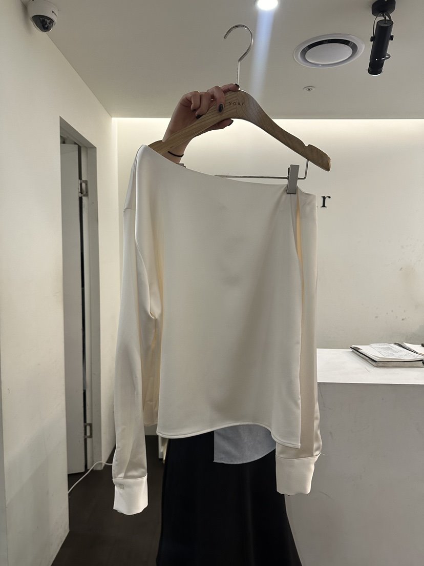 YOUR-P東大門㊣實拍女士新款25秋冬推薦時尚人氣襯衫蕾絲衫YOUR-P襯衫/蕾絲衫