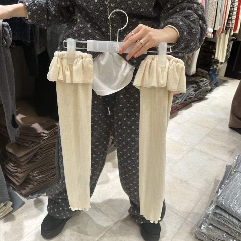 MIXXIN韓國代購㊣女士新品休閑熱賣時尚推薦人氣襪子荷葉邊MIXXIN襪子