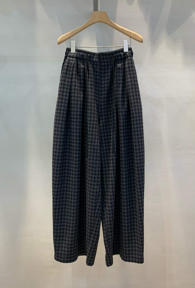 THE SIL東大門㊣直郵女士新款25秋冬時尚真品休閑休閑褲格紋THE SIL/1 2ILLY休閑褲