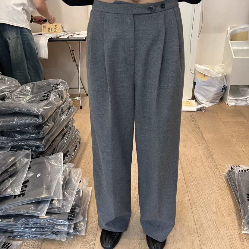 LA MAGIE FEMME東大門㊣代購女士新款人氣職業真品休閑褲Lamagie Femme休閑褲