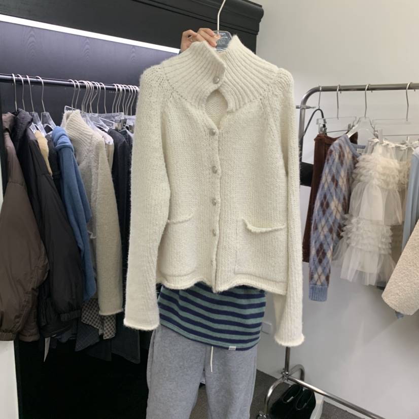 MORE THAN YESTERDAY/LOVE YOU SO MUCH韓國代購㊣女士新品25秋冬針織衫高領LYSM/MORE THAN YESTERDAY針織衫