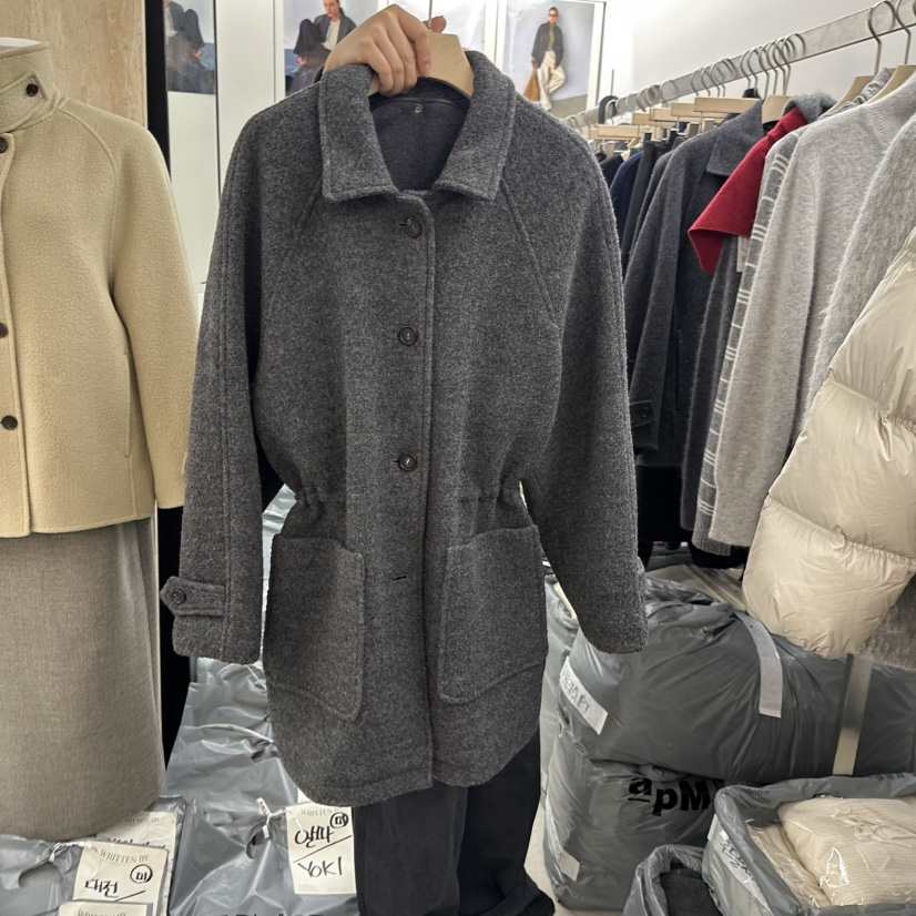 WRITTEN BY東大門㊣代購女士新款人氣真品熱賣中長款大衣涂層WRITTEN BY中長款大衣