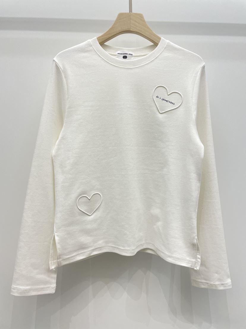 NYLON韓國代購㊣女裝新款25秋冬人氣推薦休閑真品熱賣長袖T恤NYLON長袖T恤