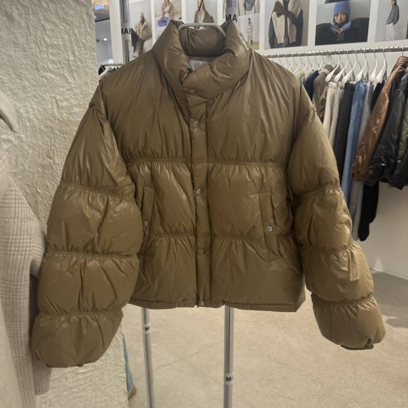 MARAN-P東大門㊣實拍女裝新品熱賣休閑短款羽絨服毛絨羊毛MARAN短款羽絨服
