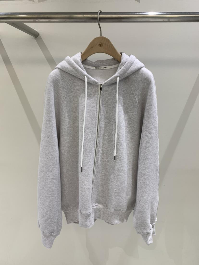 SELECT MARKET韓國直郵㊣女士新款時尚熱賣推薦夾克拉鏈連帽SELECT MARKET夾克