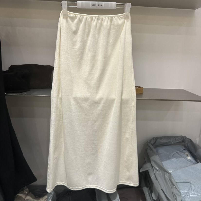GALLERY-P韓國代購㊣女裝新品時尚休閑真品推薦25秋冬長裙絲絨GALLERY-P長裙