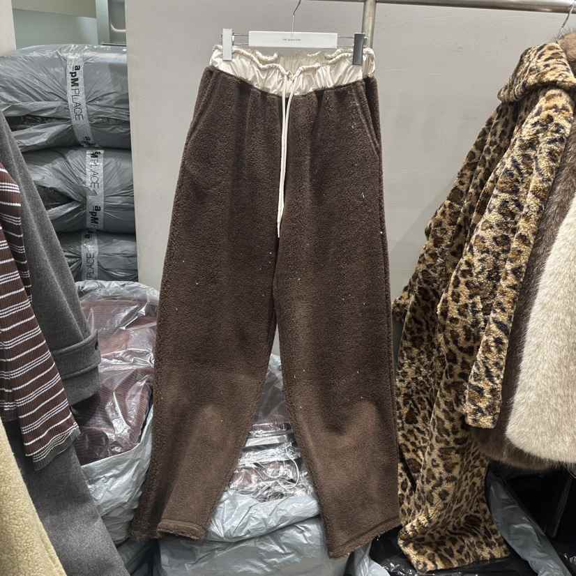 THE SECOND GROW韓國直郵㊣女裝新品25秋冬職業休閑褲羊毛THE SECOND GROW休閑褲