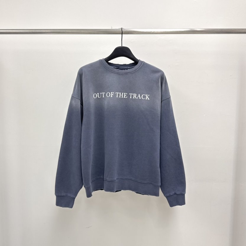 RIVER東大門㊣代購女裝新品時尚25秋冬推薦熱賣休閑衛衣復古WATER/RIVER衛衣