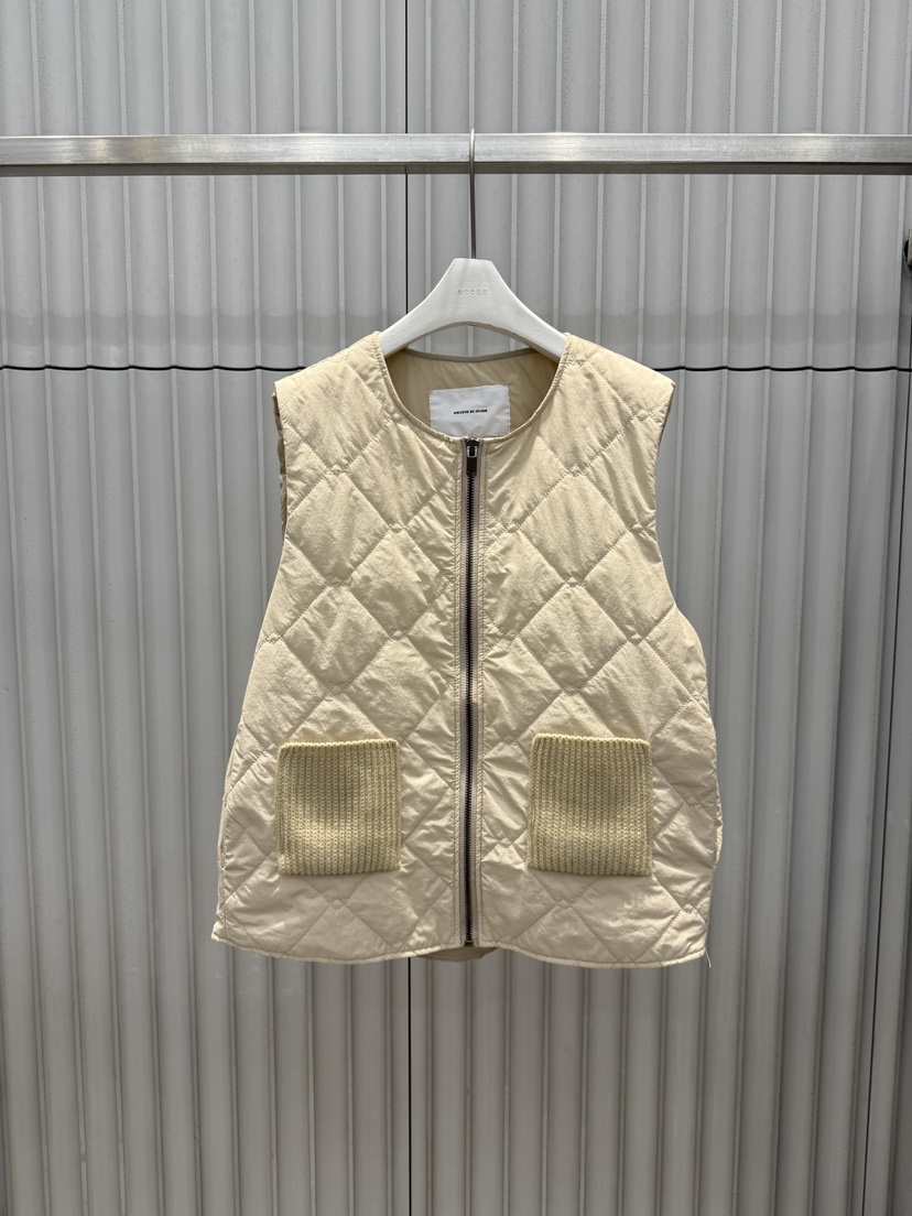 NCODE東大門㊣實拍女裝新款25秋冬熱賣休閑人氣推薦馬甲口袋NCODE馬甲