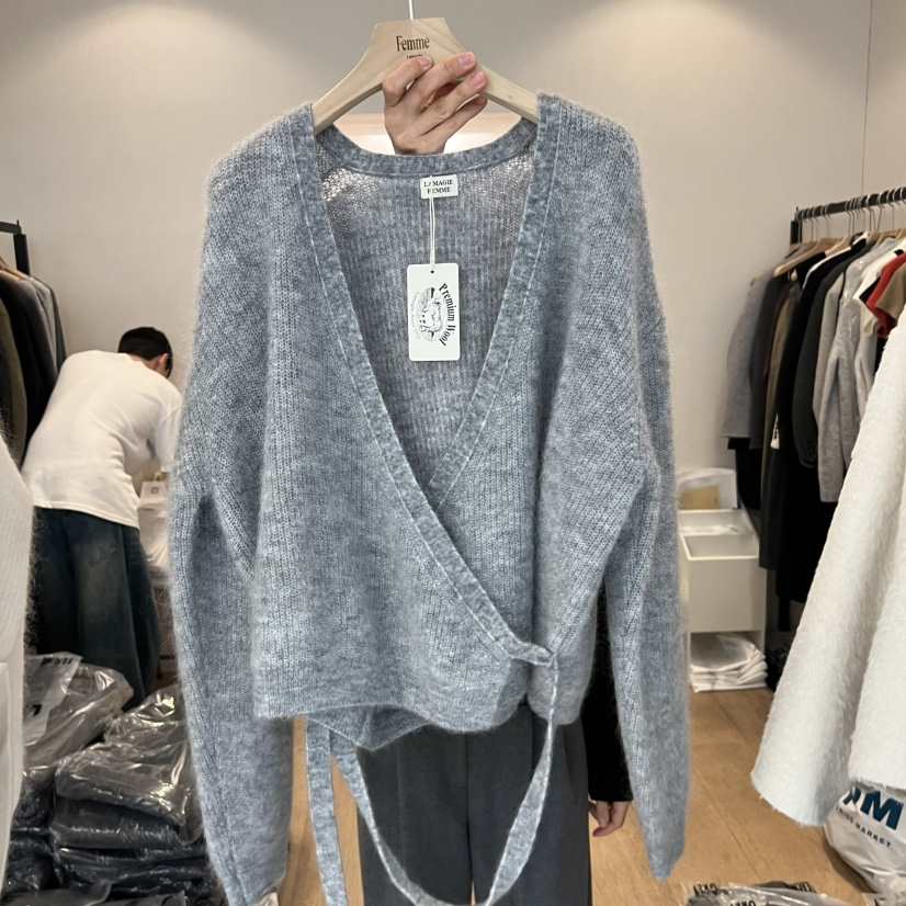 LA MAGIE FEMME東大門㊣直郵女裝新品人氣熱賣針織衫開衫Lamagie Femme針織衫