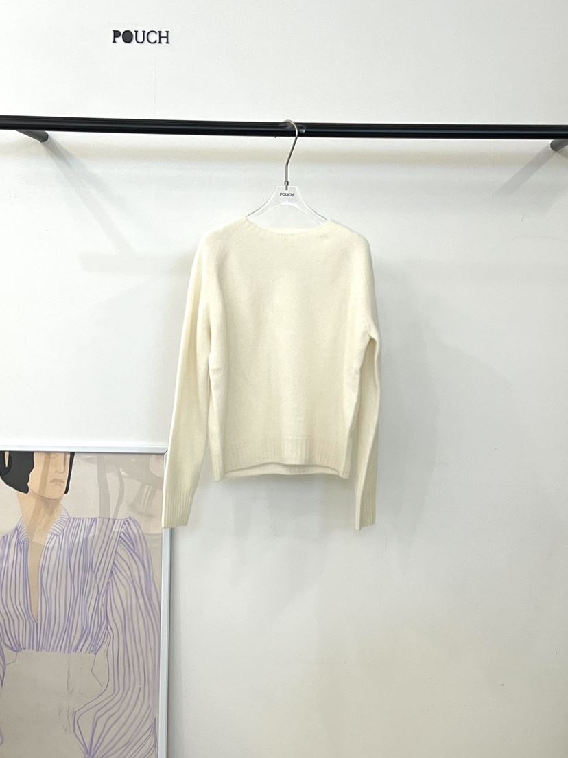 POUCH韓國直郵㊣女裝新品人氣熱賣職業25秋冬真品休閑推薦毛衣POUCH毛衣