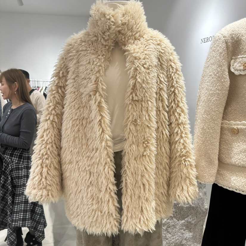 NEROLI 36東大門㊣代購女裝新款真品25秋冬短款大衣里外穿NEROLI 36短款大衣