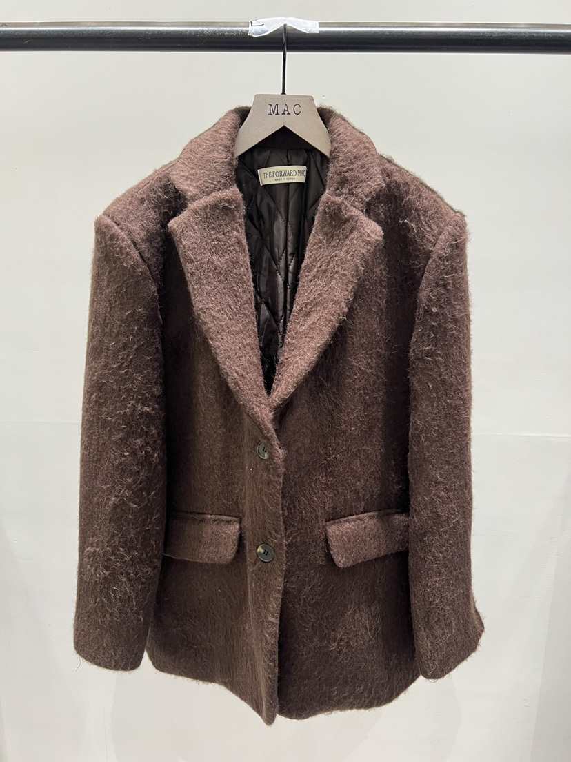 MAC東大門㊣代購女裝新品25秋冬時尚職業真品推薦熱賣夾克毛皮THE FORWARD MAC夾克
