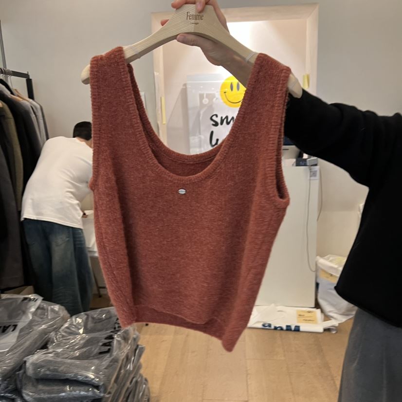 LA MAGIE FEMME東大門㊣直郵女士新款休閑吊帶背心不含內搭Lamagie Femme吊帶/背心