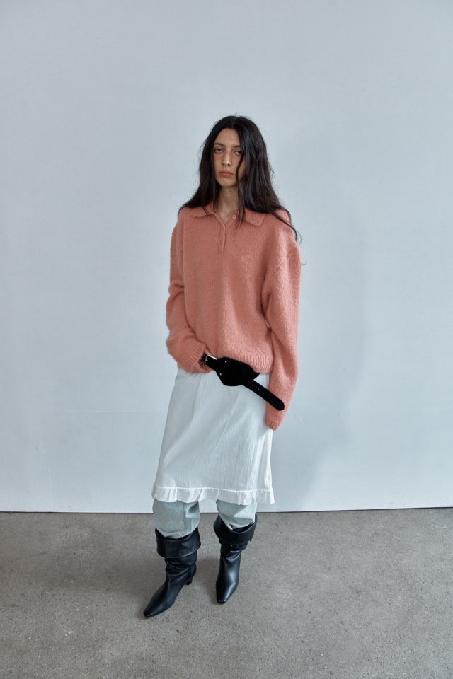 BETTER韓國直郵㊣女裝新品25秋冬人氣真品時尚職業休閑毛衣BETTER毛衣