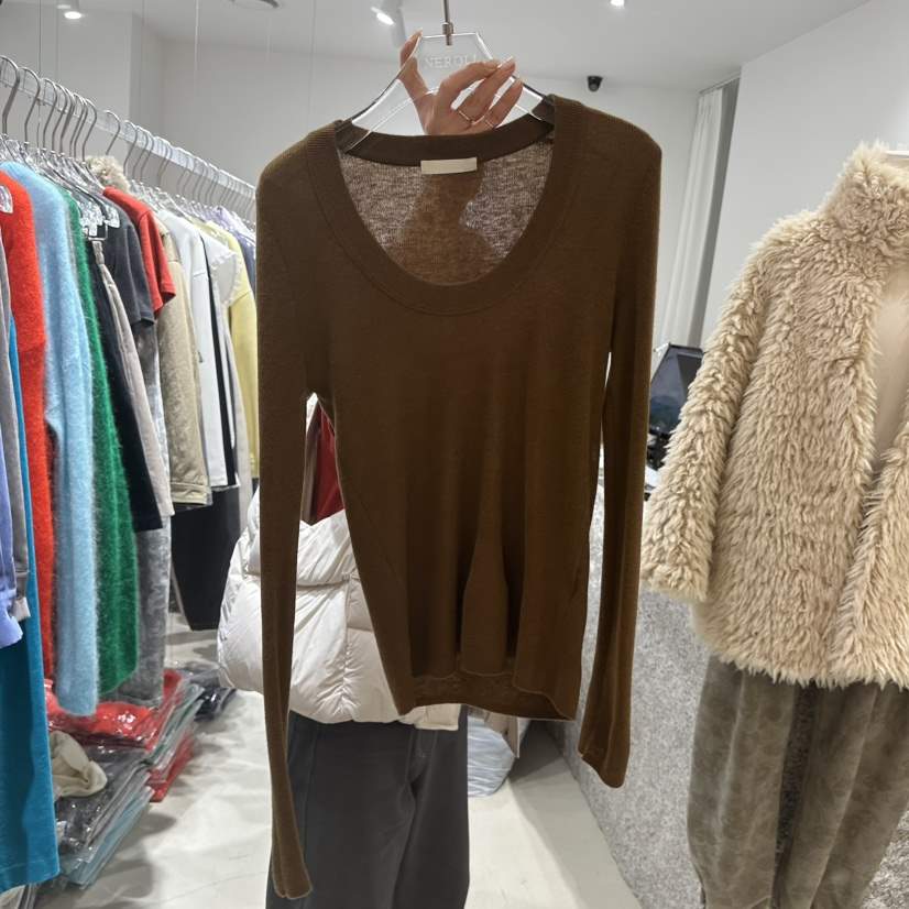 NEROLI 36韓國代購㊣女裝新款推薦25秋冬職業時尚人氣針織衫NEROLI 36針織衫