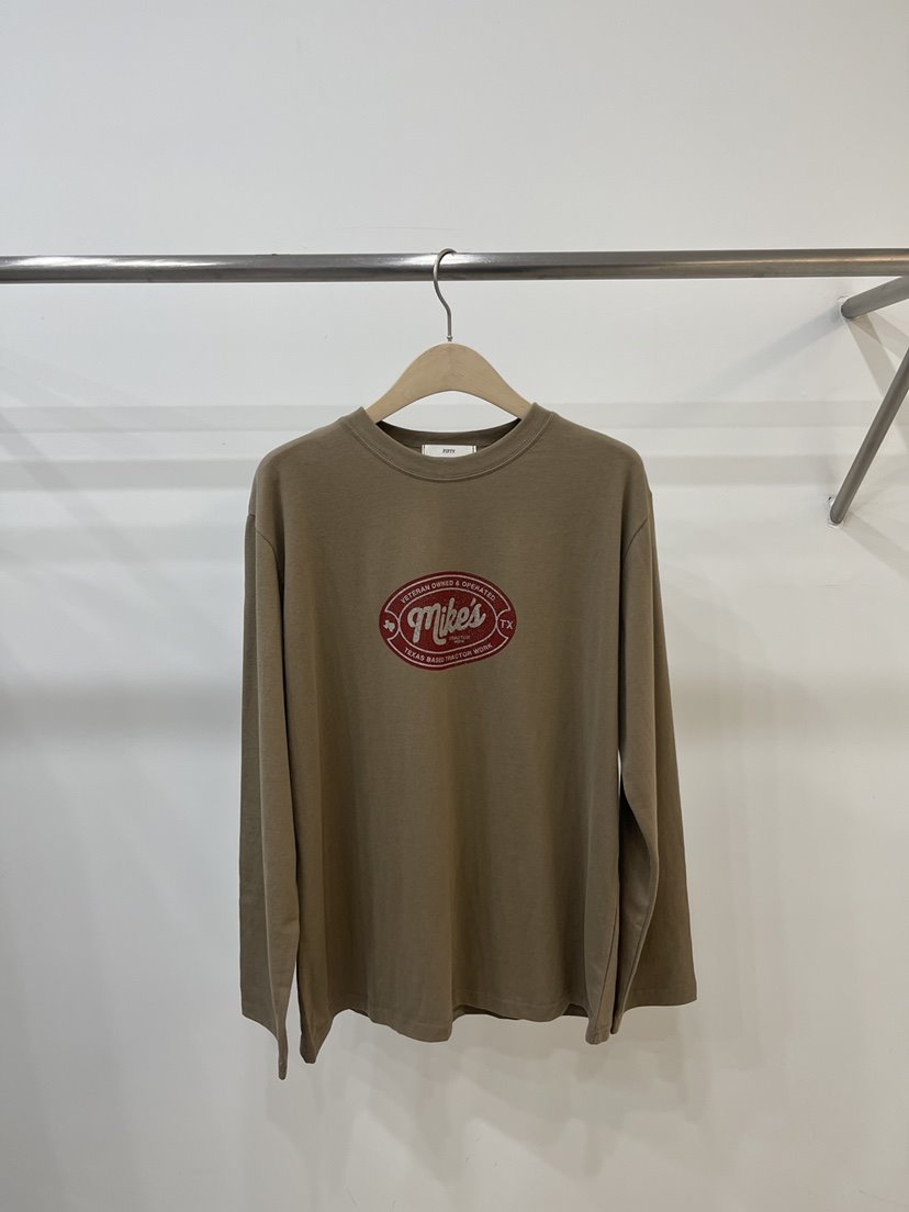 FIFTY東大門㊣直郵女士新款職業真品25秋冬推薦熱賣長袖T恤FIFTY長袖T恤