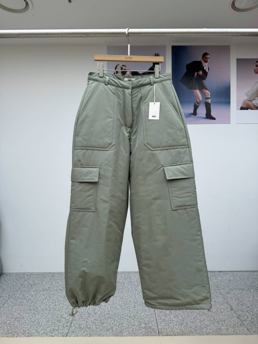 MADE-P韓國直郵㊣女裝新款真品25秋冬職業時尚休閑熱賣休閑褲MADE-P休閑褲